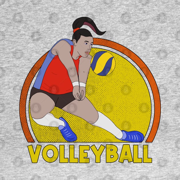 Volleyball Player by DiegoCarvalho